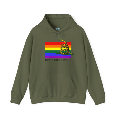 Pride Flag - Don't Tread On Me - Hoodie