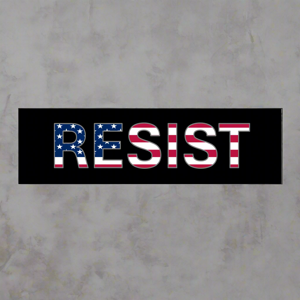 RESIST Bumper Sticker