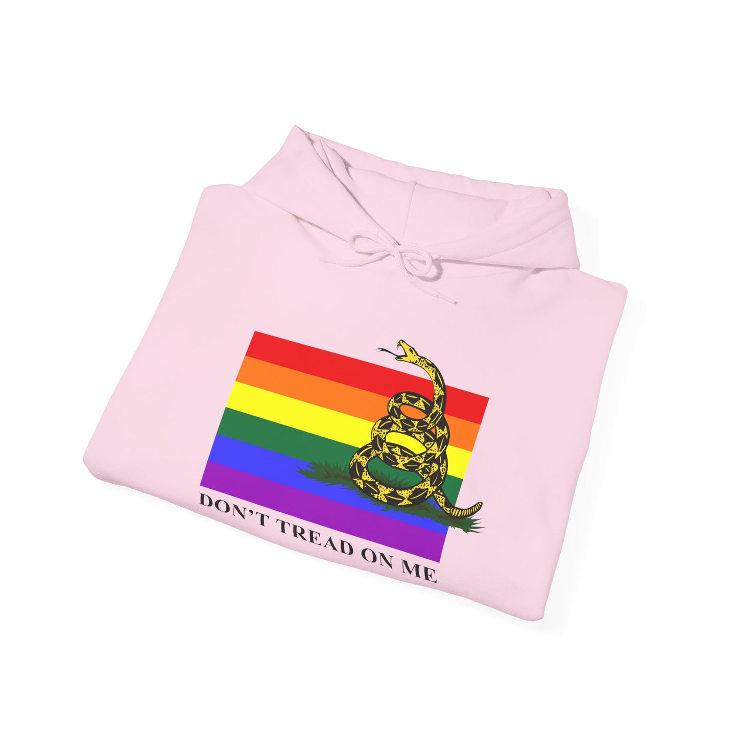 Pride Flag - Don't Tread On Me - Hoodie