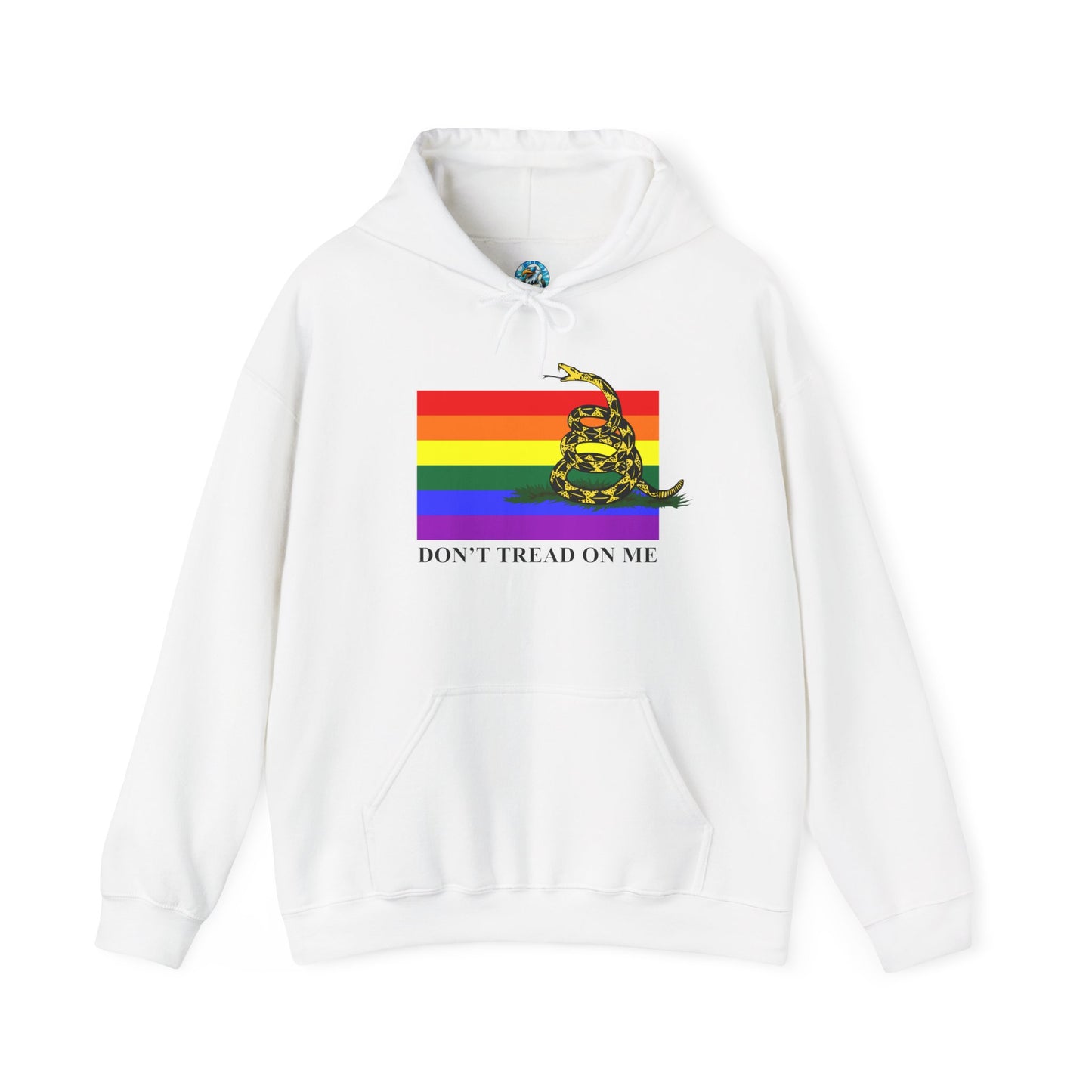 Pride Flag - Don't Tread On Me - Hoodie