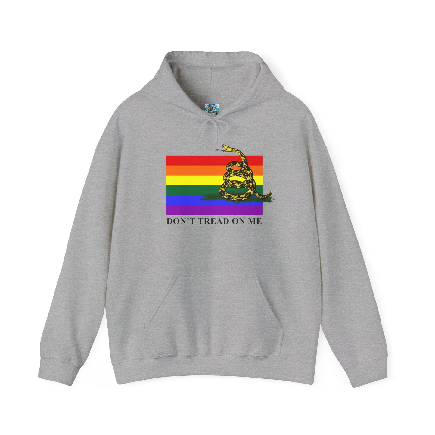 Pride Flag - Don't Tread On Me - Hoodie