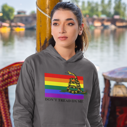 Pride Flag - Don't Tread On Me - Hoodie