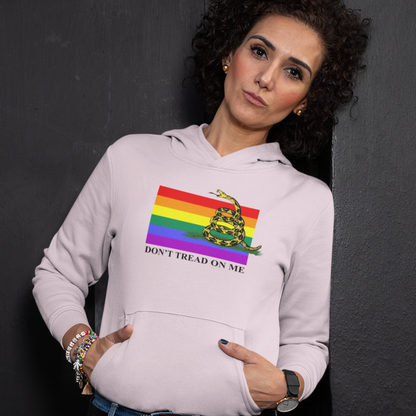 Pride Flag - Don't Tread On Me - Hoodie